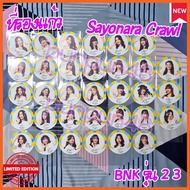BNK48 Coaster BNK48 Bnk 48 Model 2 3 Sayonara Crawl Pond V Gigi New Frame Paeyonara Pancake