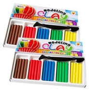 Wholesale _ LOTS of 10 Boxes of Craft Clay / Craft Clay / Win Q 5-Color Modeling Clay / WinQ D 5 / D