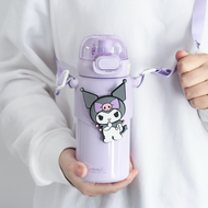 กระติกน้ำเก็บอุณหภูมิ เย็น-ร้อน Sanrio แท้ 460ml สแตนเลส316 กระติกน้ำซานริโอ้ น่ารัก กระติกน้ำเด็กไป