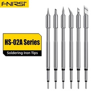 FNIRSI HS-02 Series Original Press-on Tip for Soldering Iron Station Accessories Tips Welding Equipm