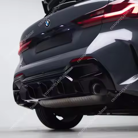 For BMW 1 Series F40 128ti M135i 118i 120i 120d M Tech 2019-2024 MP Style Rear Diffuser Gloss Black 