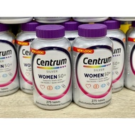 [Us Sales Only] Centrum Silver Adults Women 50 + 275v 325 Tablets - Vitamin Supplement For Men And Women Over 50 Years Old