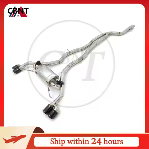 CBNT Exhaust-pipe Catback with Valve Muffler SS304 Valved Tuning Exhaust System for BMW X3 X4 G01 G0