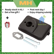 47cc 49cc Muffler Pipe Exhaust Set for Pocket Bike Scooter Quad Mini Dirt Bike ATV