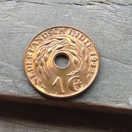 koin 1 cent 1942