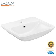 COTTO อ่างล้างหน้าแบบแขวน รุ่น C00581 ขนาด 50 x 43 x 18 ซม. สีขาว   ฿฿฿ ฿฿฿ ฿฿฿ (โปรโมชั่นสินค้าคุณภ