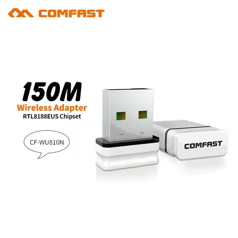Comfast-WU810N Mini 150Mbps Usb Wifi Adapter Dongle Antena Para PC Networkcard RTL8188EUS Adaptador 