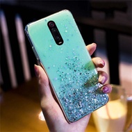 For Xiaomi Mi 10T 9T 12 13 Pro Note 10 Lite Redmi 10A 10C 9T 9A 9C Note 12 11 10 7 8 9 9s Poco X5 M5 X4 F4 F3 F2 X3 M3 Pro Soft Silicone Glitter Bling Sequins Cover Case