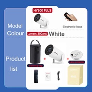 2025New Ditong Hy300 Plus 4k video portable projector Android HD 1280*720P Home Cinema Outdoor HY300
