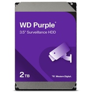 Western Digital 2TB WD パープル 監視 内蔵ハードドライブ HDD - SATA 6GB / 256 MB キャッシュ 3.5インチ - WD22PURZ