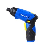 Steve & Leif Cordless Screwdriver Set (10 Pcs Drill Bits)