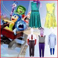 BH2 Inside Out 2 Joy Disgust Anger Fear Sadness dress coat cosplay cloth Halloween party costume HB2
