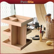 [PETSOLA] Rotating Makeup Organizer Cosmetic Organizer for Vanity Bedroom Toiletries