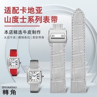 Original Suitable for Cartier Santos watch strap Santos100 Santos special watch with Caliber watch strap female