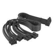 12VHPWR 90 Degree Right Angle Adapter for Corsair 12VHPWR 16AWG 600W PCIE 5.0 12+4 16 Pin for RTX 40