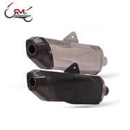 51MM Universal Motorcycle Exhaust For F850GS F750GS R1200GS Modified Exhaust Muffler Carbon Fiber Ex