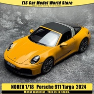 NOREV 1:18 2024 model Porsche 911 964 Carrera Targa 4 GTS Metallic material automotive model static 