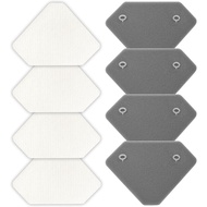 4 Pack BU3523 BU3120 Pre-Motor Foam Felt Filter Kits compatible with Shark BU3120 Clean Lightweight 