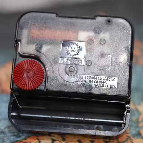 Silent Sun Quartz Clock Movement 12888 DIY Wall Clock Young Town Quartz Clockwork Sweep Seconds Cent