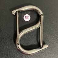 Stainless Steel Key Chain Lock Hook 2-Way Opening Size 5 Centimeters Used For Holding Keys Hanging T