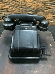 日治時期 老式電話磁石式古董手搖電話