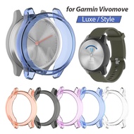 Protective case for Garmin Vivomove Luxe High Quality TPU cover slim Smart Watch bumper shell for Garmin Vivomove Style