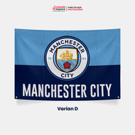 BENDERA MANCHESTER CITY - BENDERA FANS CITY - BENDERA MINIFLAG MANCHESTER CITY