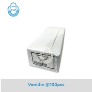Vaneli Vanili Vanillin Bubuk Sachet Isi 100pcs Cap Walet dan Garuda