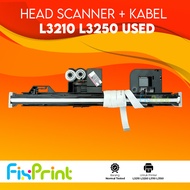 Used Epson L3110 L3150 L3210 L3250 L3256 L3216 Printer Head Scanner + Cable