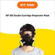 [NP305,NP 306] Single/Twin Double Cartridge Respirator Mask / DUST MASK / Penapis Pernafasan/Topeng 