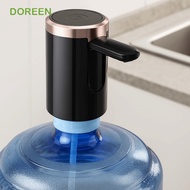 DOREEN Automatic Water Dispenser, Rechargeable Dust-proof Water Outlet Electric Gallon Bucket Pump, 