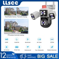 LLSEE 12MP CCTV Wireless Connection (APP: IPC360) Three lens 16MP 10X optical zoom safety camera use