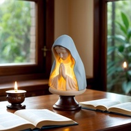 Virgin Prayer Ornaments Virgin Mary Prayer Night Light D2m7