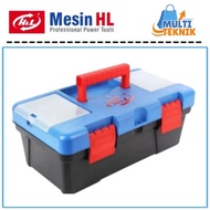 H&L HL Tool Box Toolbox Plastic Tool Storage Box 12 Inch 12"
