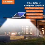 Dosen  Waterproof Solar LED Wall Lights Tube Lampu 100W-1000W Outdoor Wall Lights,Garden In Yard Dec