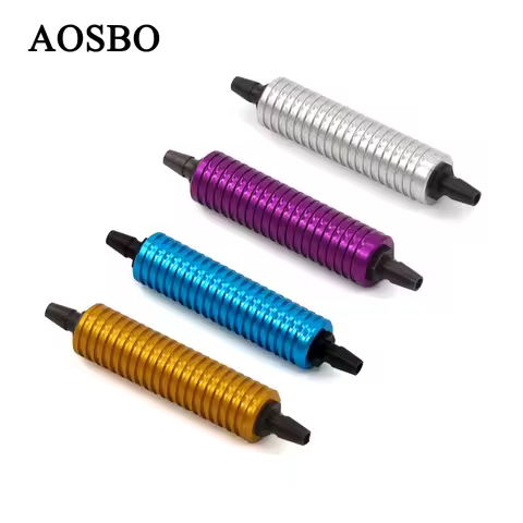 HSP 80119 Fuel Tank Air Cooler Back Pressure for 1/8 1/10 Model RC Nitro Car Hpi Savage Revo Buggy N