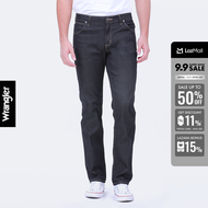 WRANGLER กางเกงยีนส์เอวกลางทรงตรง GREENSBORO รุ่น WR WR 15Q36R แรงเลอร์ เสื้อผ้าผู้ชาย กางเกงผู้ชาย 