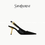 YSL Saint Laurent LEE High Heels - Patent Leather, Metal Buckle, Perfect for Weddings & Proms - Free