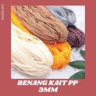 Benang Tali PP 3MM /Benang Kait PP / Poly Yarn / Benang Kait Beg