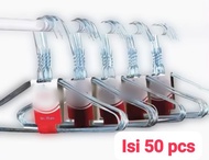 GANTUNGAN BAJU ANAK BERBAHAN GALVANIS ANTI KARAT  ( ISI 50 PCS ) TERMURAH GRATIS ONGKIR DAN BISA COD