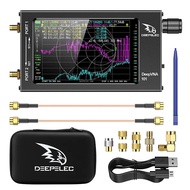 DeepVNA Rechargeable 4.3 inch 10KHz -1.5GHz Vector Network Antenna Tester Analyzer SWR HF/VHF/UHF Su