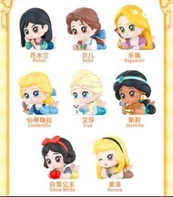 Disney Princess 公主盲盒 灰姑娘 Aurora Jasmine 貝兒 白雪公主