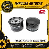 🔥 [READY STOCK] QJMotor Fortress 350 Genuine Oil Filter | QJMotor Fortress 350 Filter Minyak Hitam