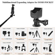 【New and Improved】 1/4  Adapter Multifunctional Expanding Switch Connection For Osmo Pocket Handheld Gimbal Accessories Camera
