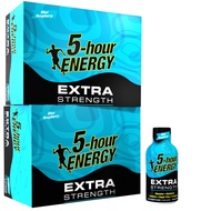 Shot, Extra Strength Blue Raspberry, 1.93 Ounce, 24 count 5-hour ENERGY Shot, Extra Strength Blue Ra