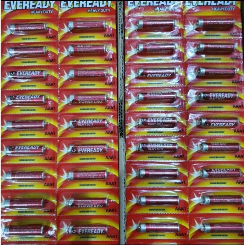 (Eveready) BATERAI/BATTERY/BATTERAI/BATRE EVEREADY AA/AAA MURAH