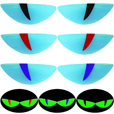 Funny Luminous Sticker Motorcycle Headlight Scooter Stickers for Vespa 300 GTS Accessories PX Sprint