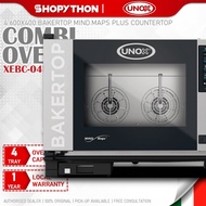 UNOX BAKERTOP MIND.MAPS 4 600x400 PLUS Countertop XEBC-04EU-EPRM (10600W) Combi Oven Smart Baking Cooking Commercial