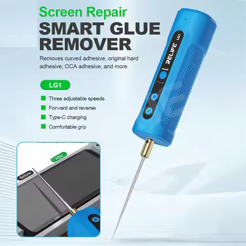 RELIFE LG1 Gear Glue Remover Intelligent Degumming Machine OCA Glue Remover Screen Remover for Mobil