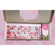 Colourful Cute Wireless keyboard (used like new)